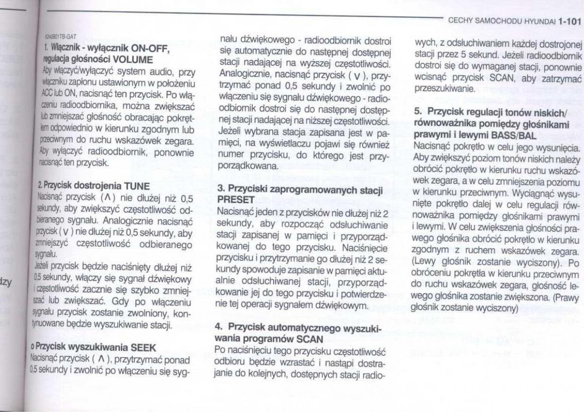 Hyundai Getz instrukcja obslugi / page 113