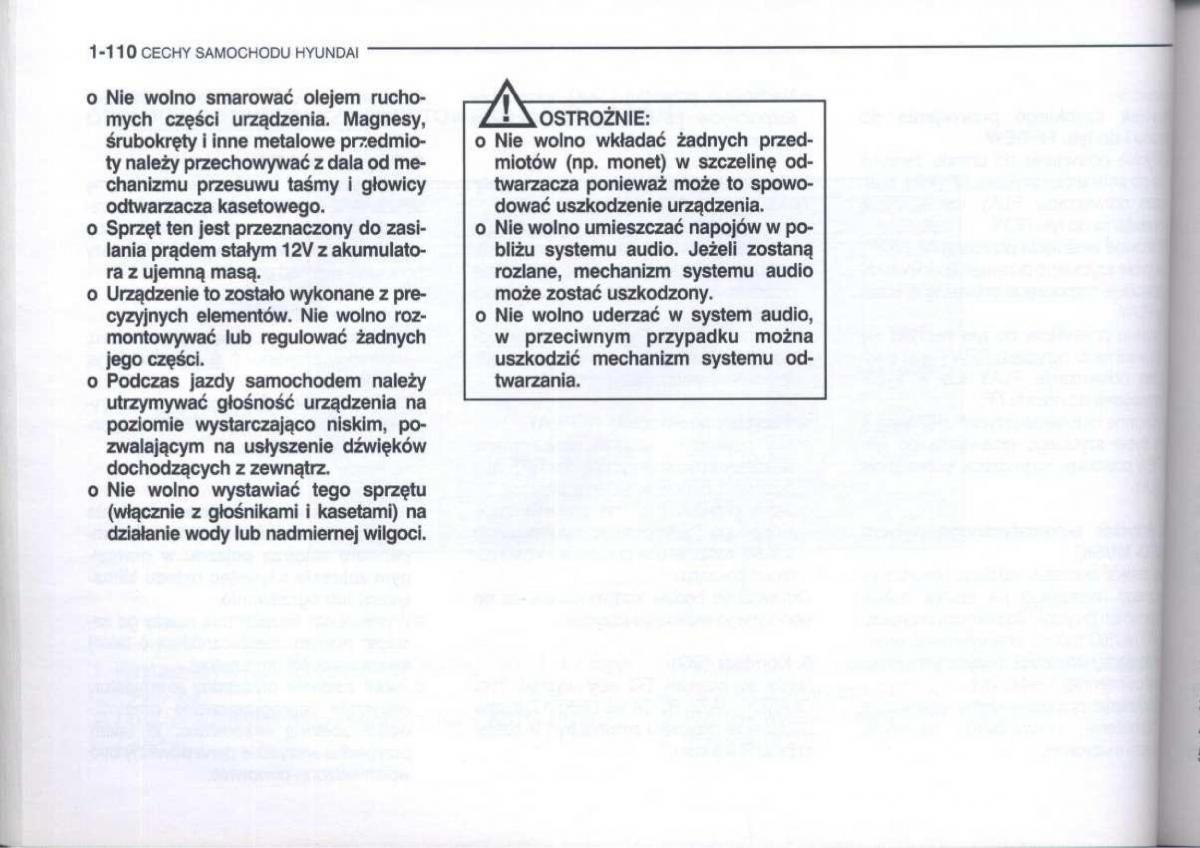 Hyundai Getz instrukcja obslugi / page 122