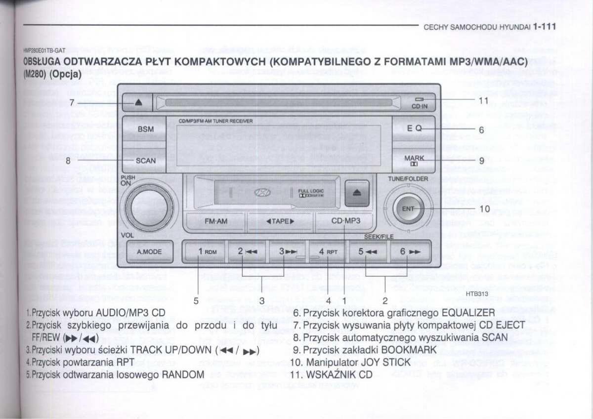 Hyundai Getz instrukcja obslugi / page 123