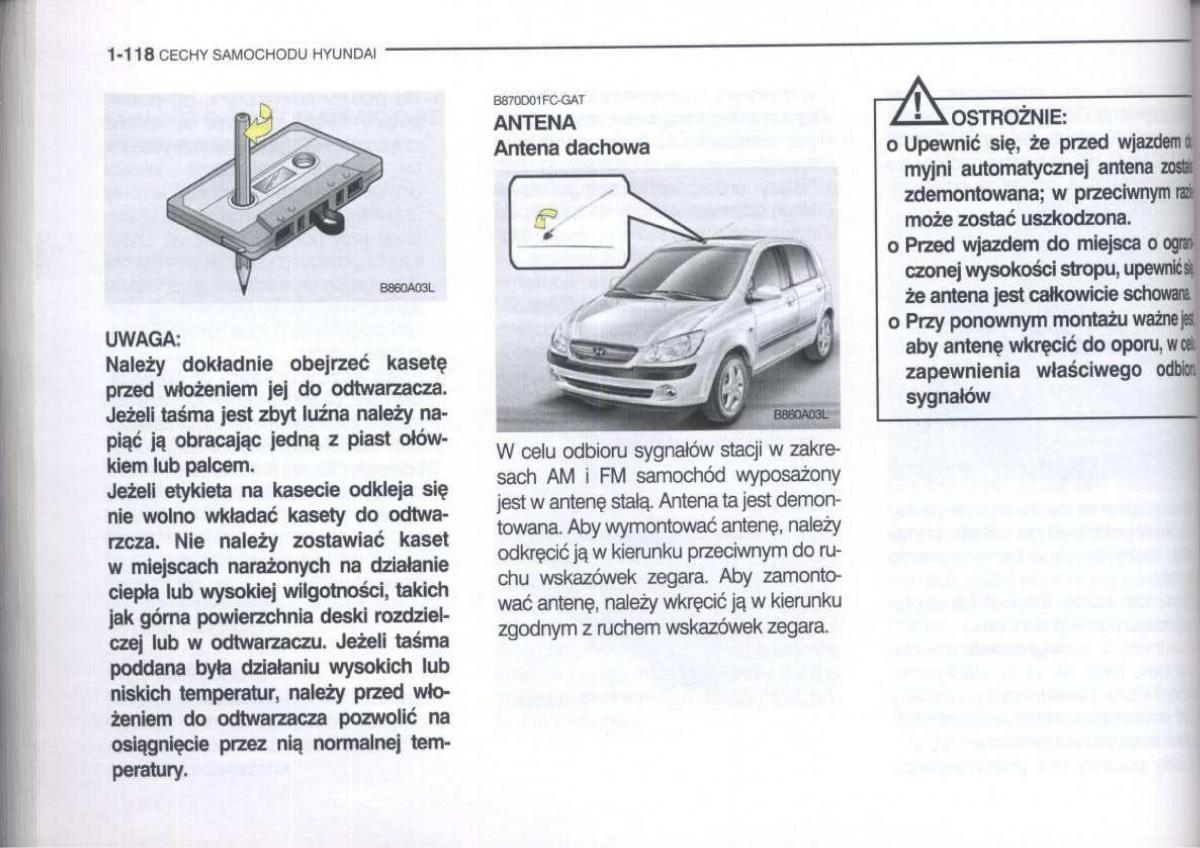 Hyundai Getz instrukcja obslugi / page 130