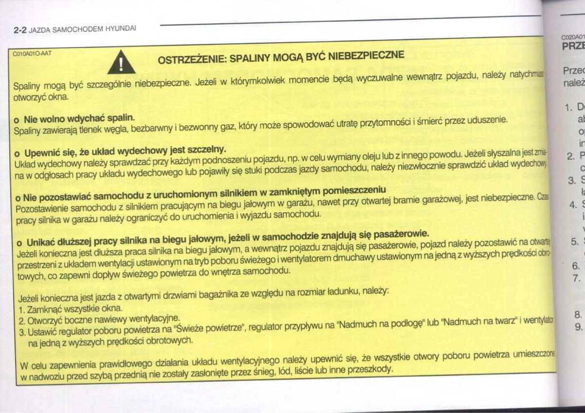 Hyundai Getz instrukcja obslugi / page 132