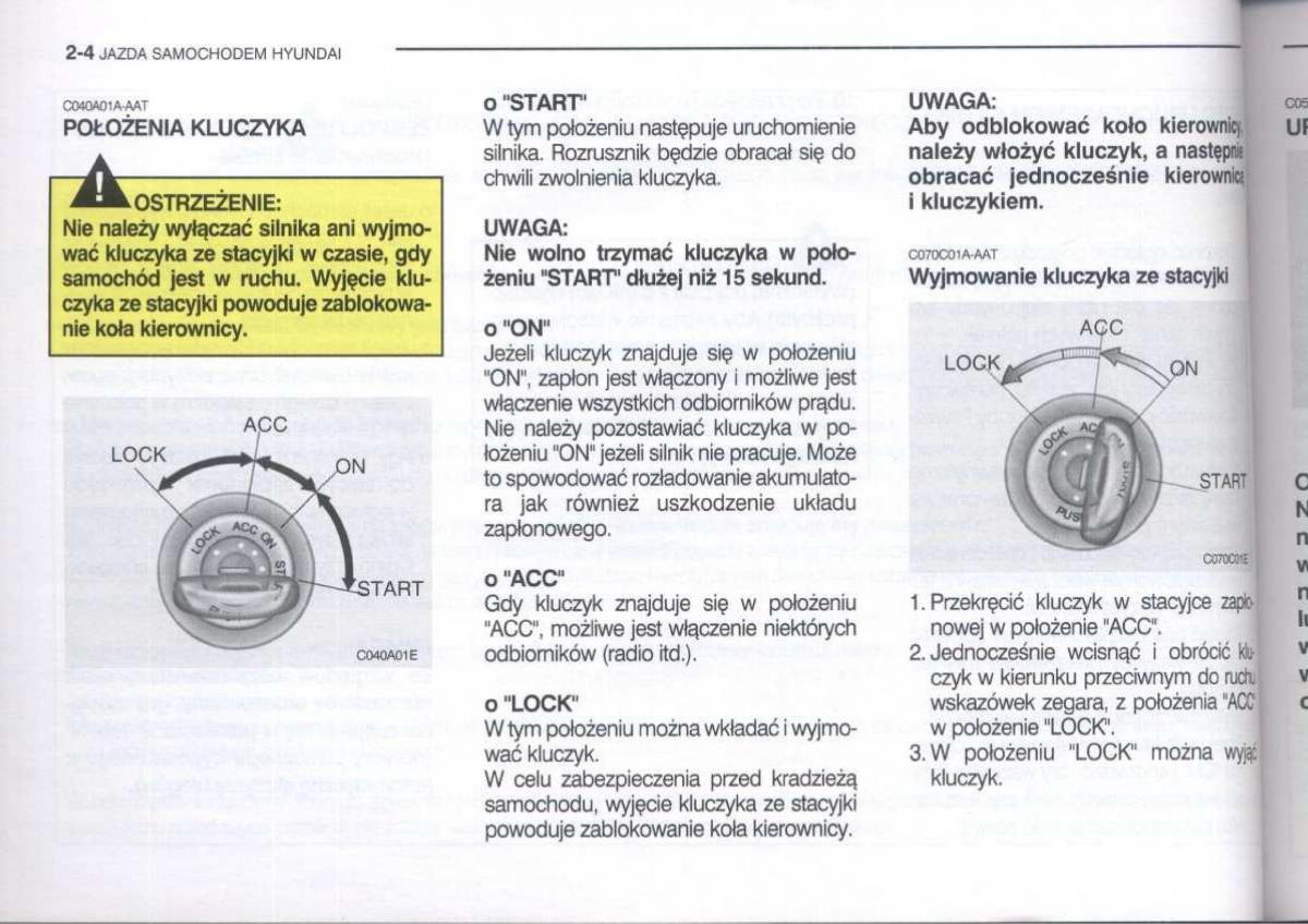 Hyundai Getz instrukcja obslugi / page 134