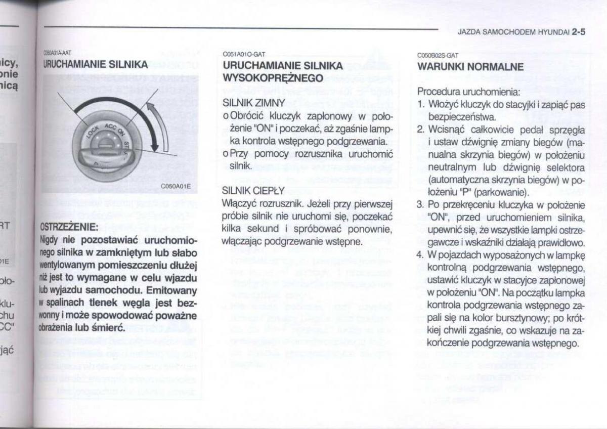 Hyundai Getz instrukcja obslugi / page 135