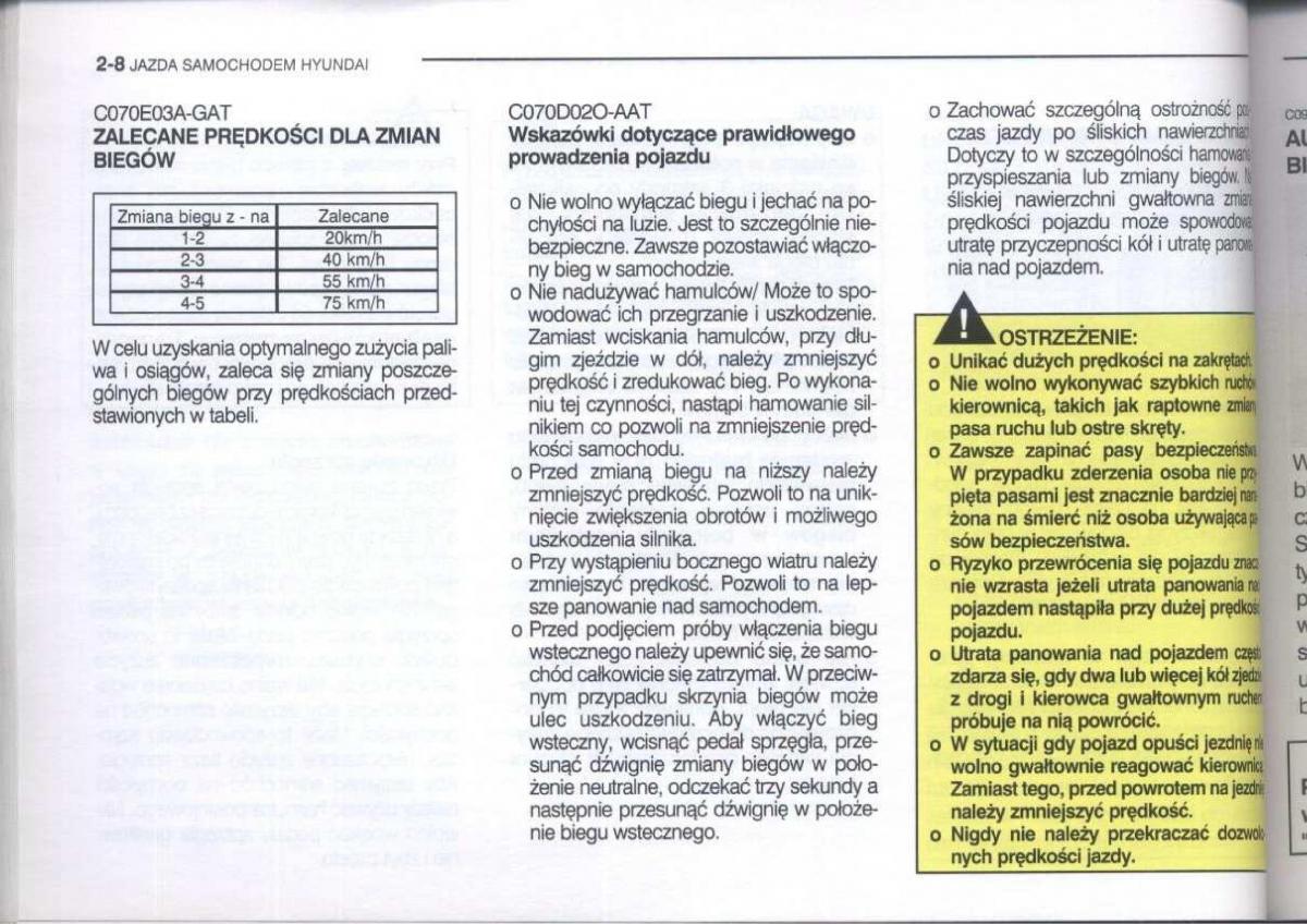 Hyundai Getz instrukcja obslugi / page 138