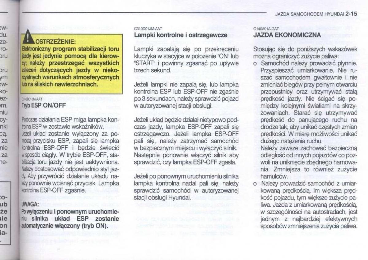 Hyundai Getz instrukcja obslugi / page 145