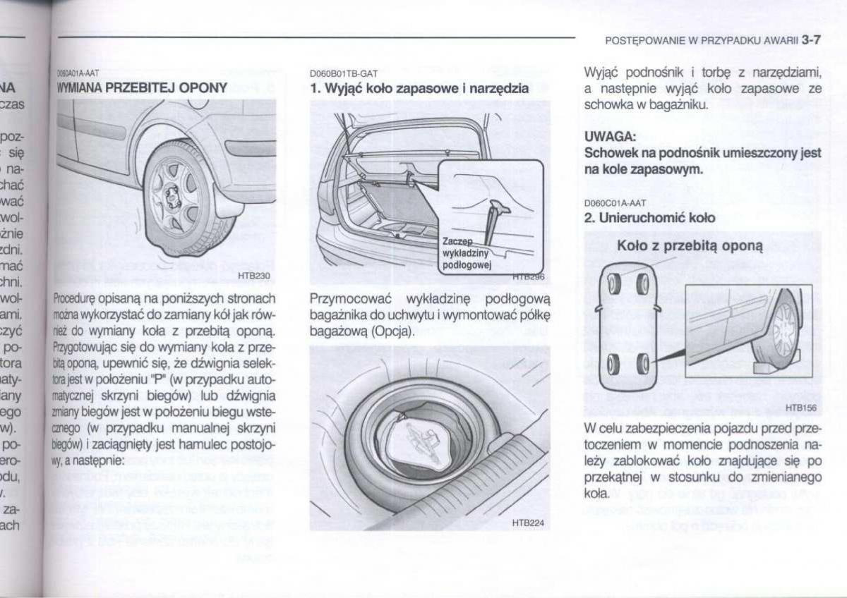 Hyundai Getz instrukcja obslugi / page 160