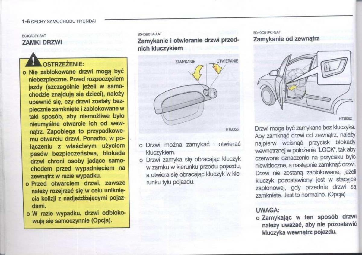 Hyundai Getz instrukcja obslugi / page 18