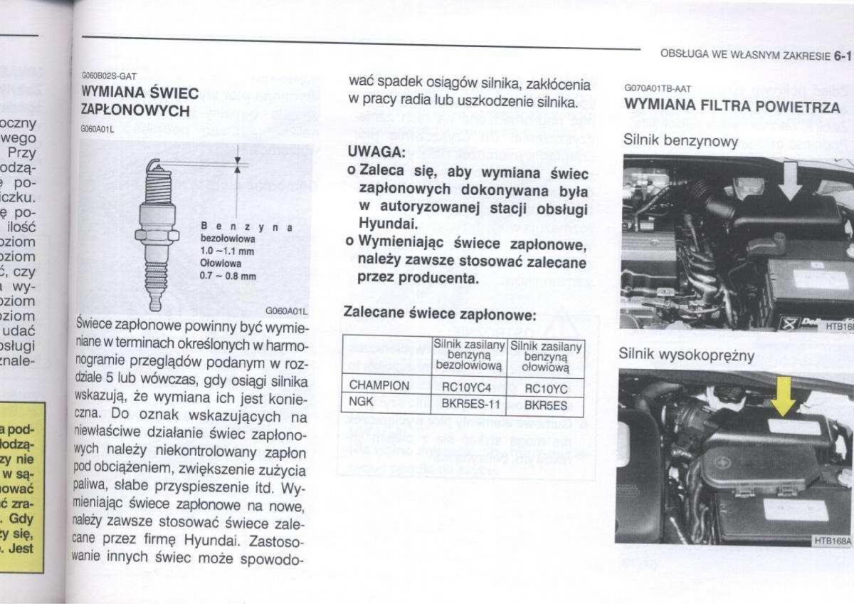 Hyundai Getz instrukcja obslugi / page 195