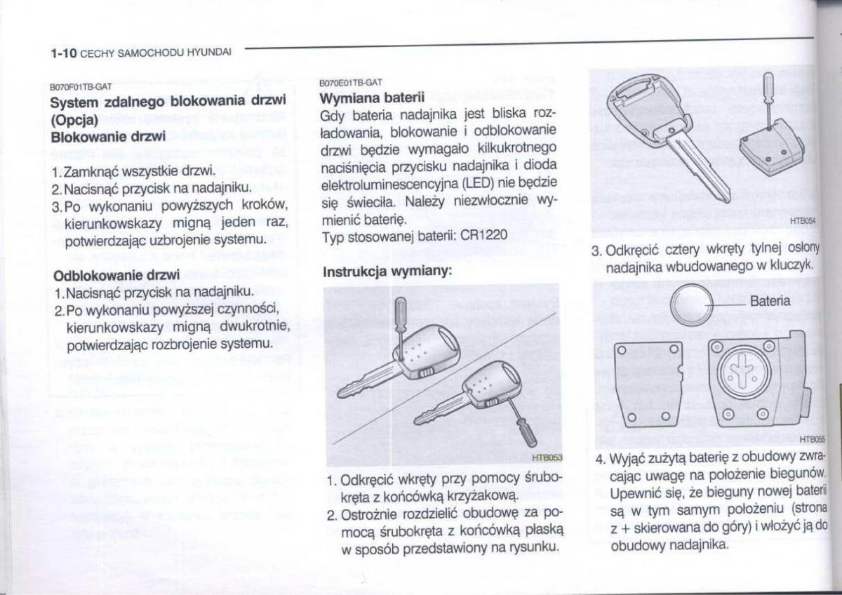 Hyundai Getz instrukcja obslugi / page 22