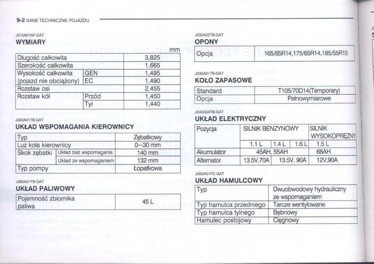 Hyundai Getz instrukcja obslugi / page 235