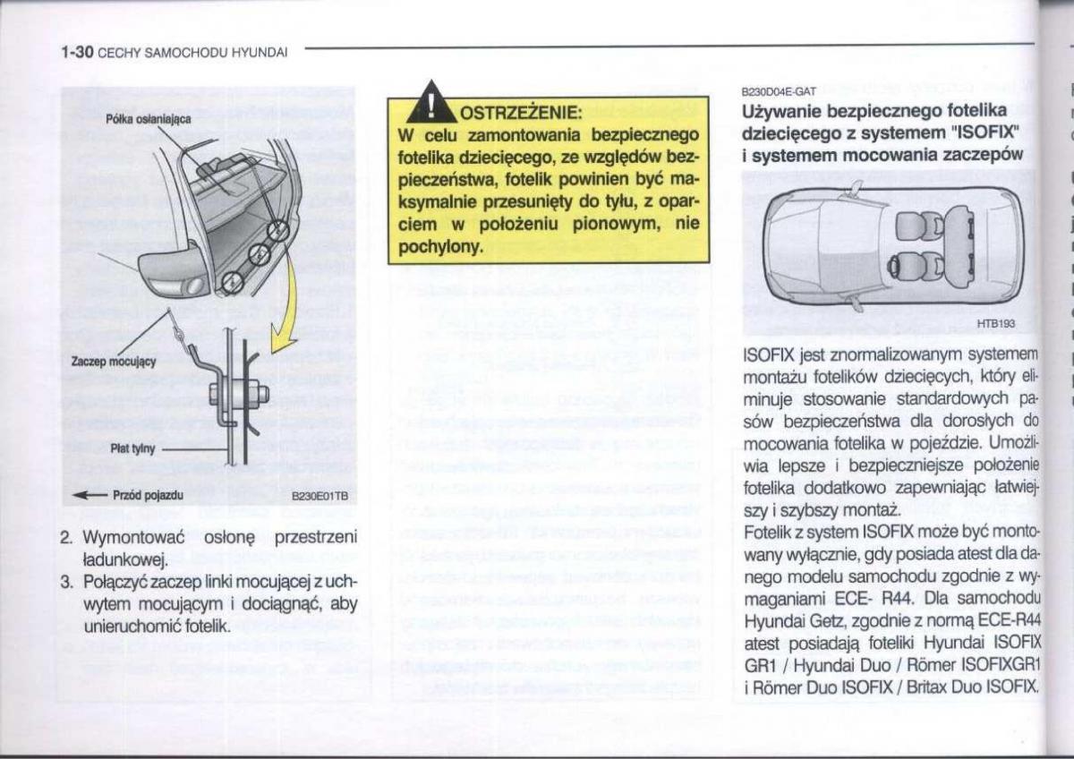 Hyundai Getz instrukcja obslugi / page 42