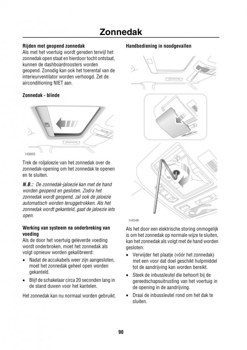 Land Rover Range Rover III 3 L322 handleiding / page 91