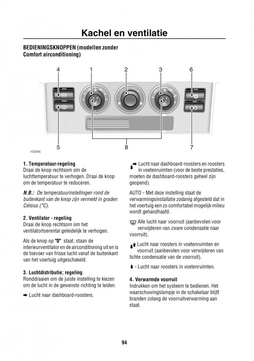 Land Rover Range Rover III 3 L322 handleiding / page 95