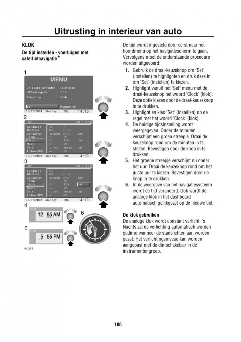 Land Rover Range Rover III 3 L322 handleiding / page 107