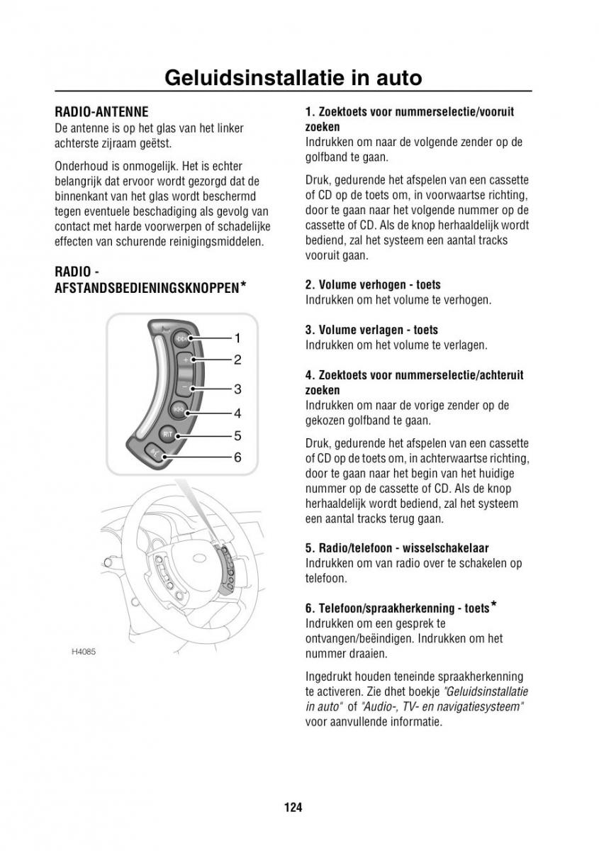 Land Rover Range Rover III 3 L322 handleiding / page 125