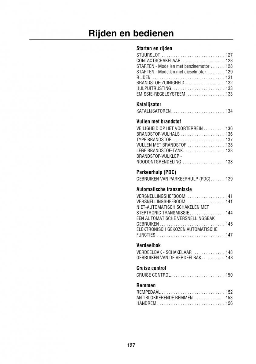 Land Rover Range Rover III 3 L322 handleiding / page 128