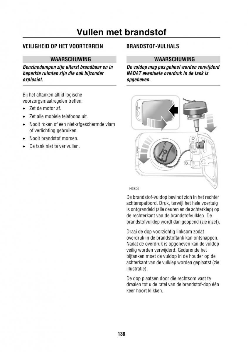 Land Rover Range Rover III 3 L322 handleiding / page 139