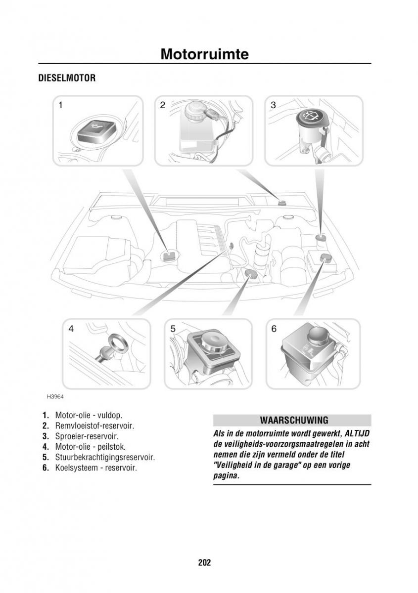 Land Rover Range Rover III 3 L322 handleiding / page 203