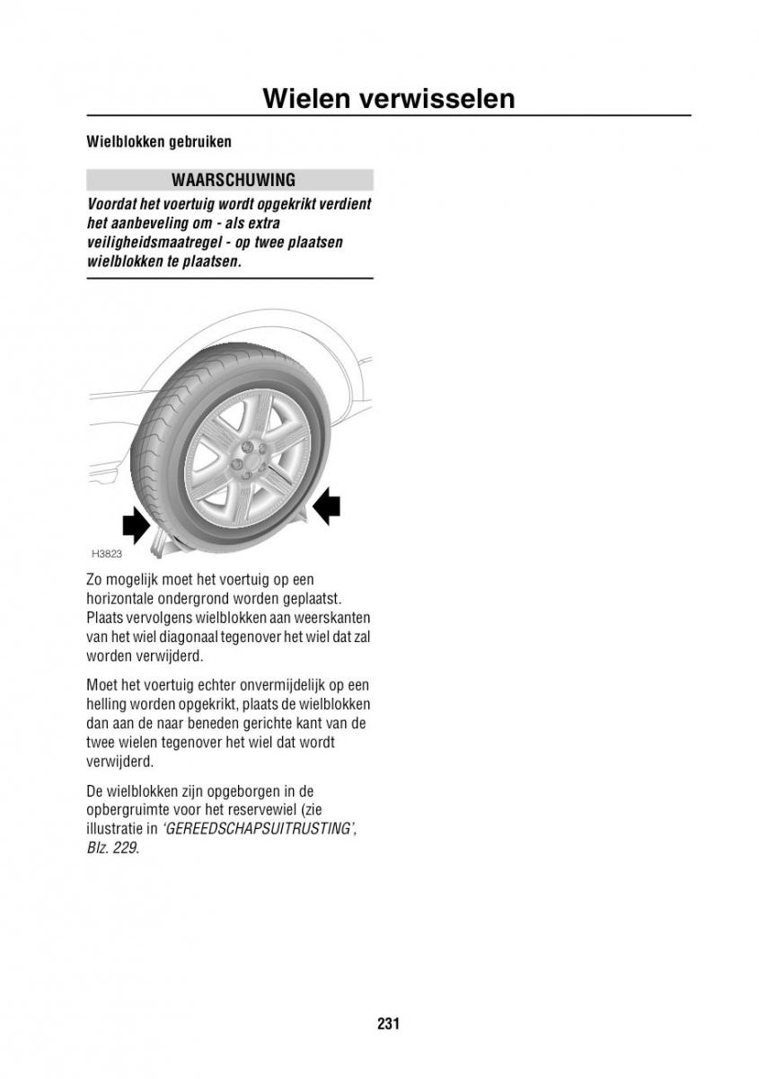 Land Rover Range Rover III 3 L322 handleiding / page 232