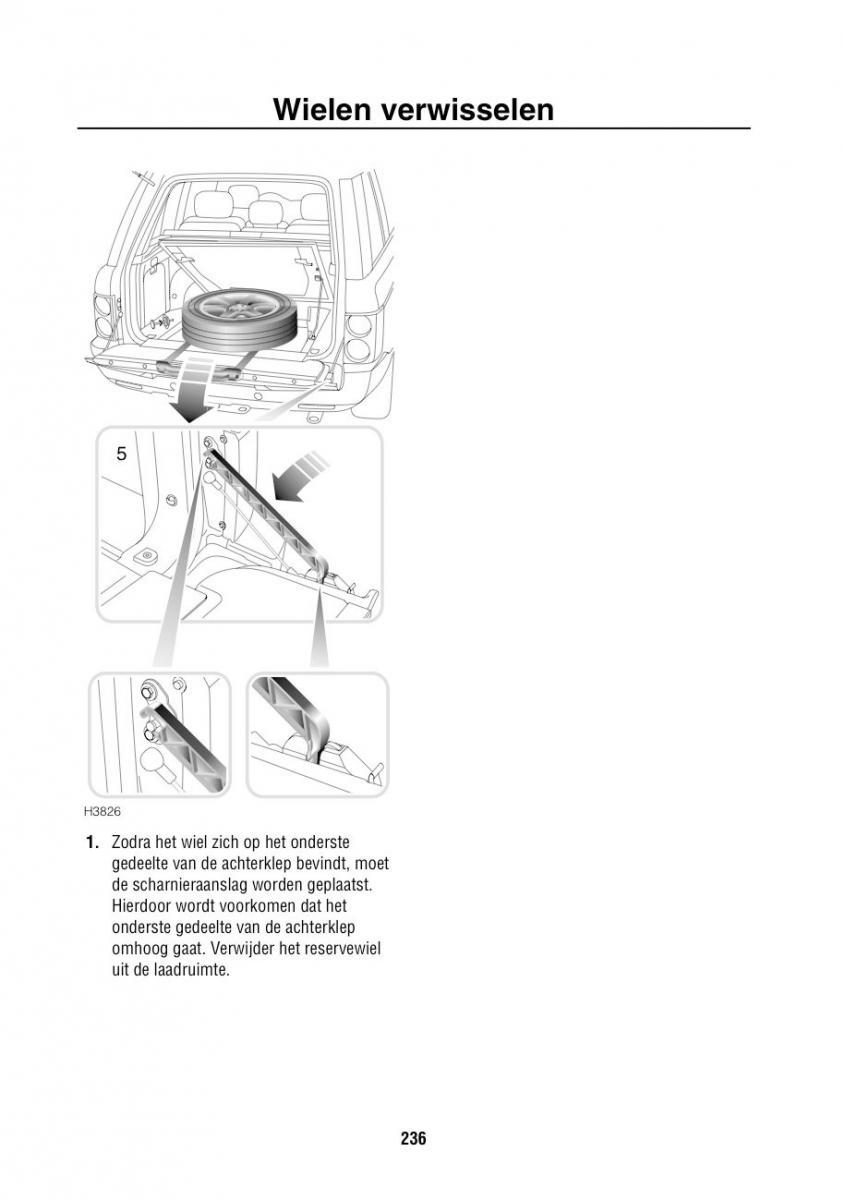 Land Rover Range Rover III 3 L322 handleiding / page 237