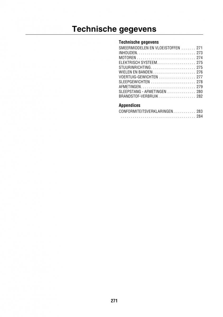 Land Rover Range Rover III 3 L322 handleiding / page 272