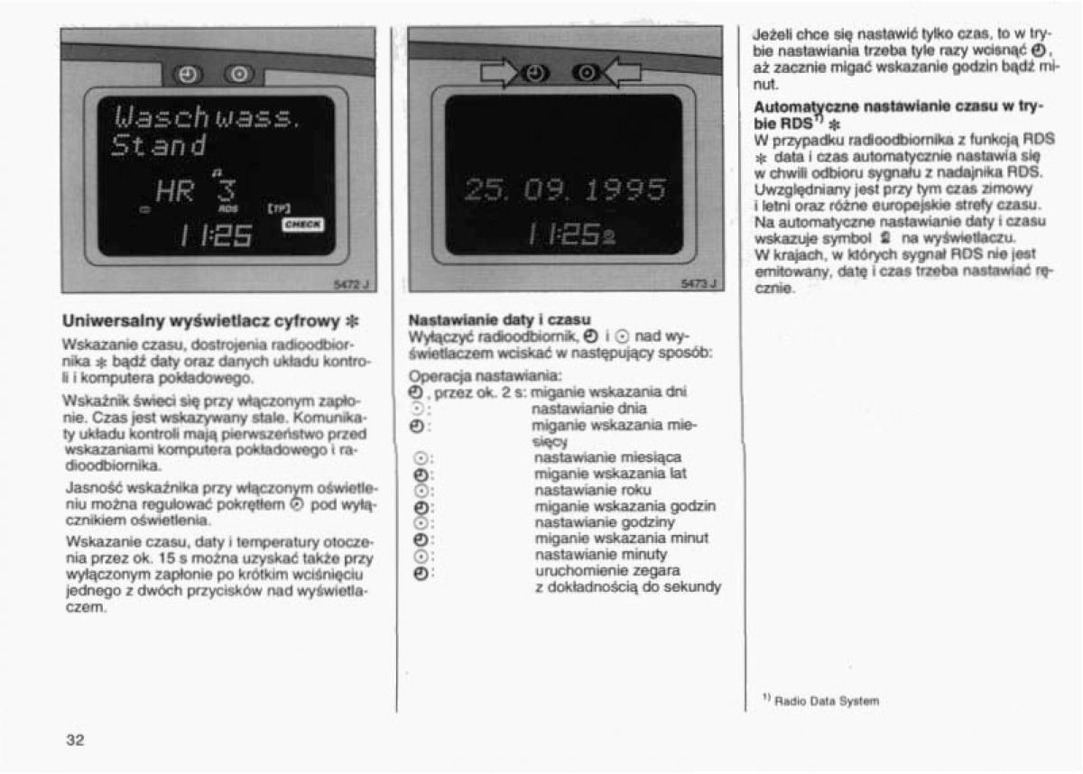 Opel Vectra B instrukcja obslugi / page 31