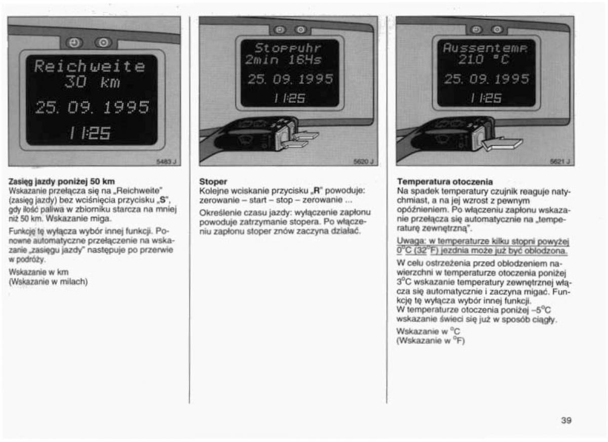 Opel Vectra B instrukcja obslugi / page 38