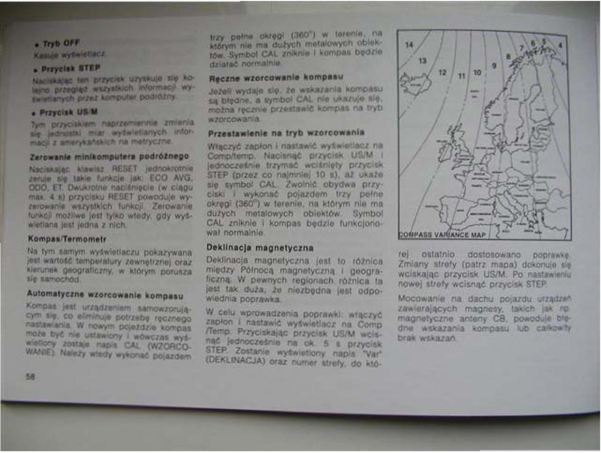 Chrysler Voyager Caravan III 3 instrukcja obslugi / page 59