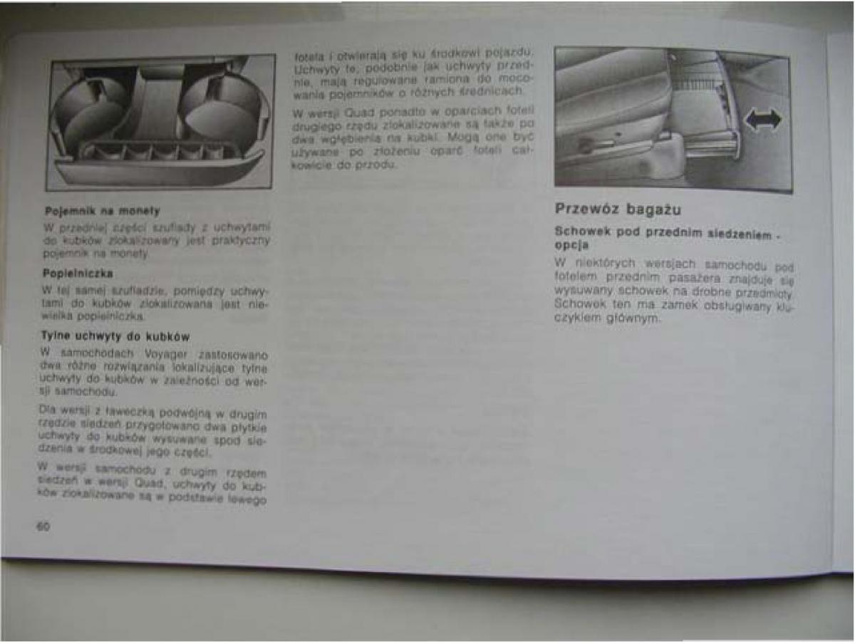 Chrysler Voyager Caravan III 3 instrukcja obslugi / page 61