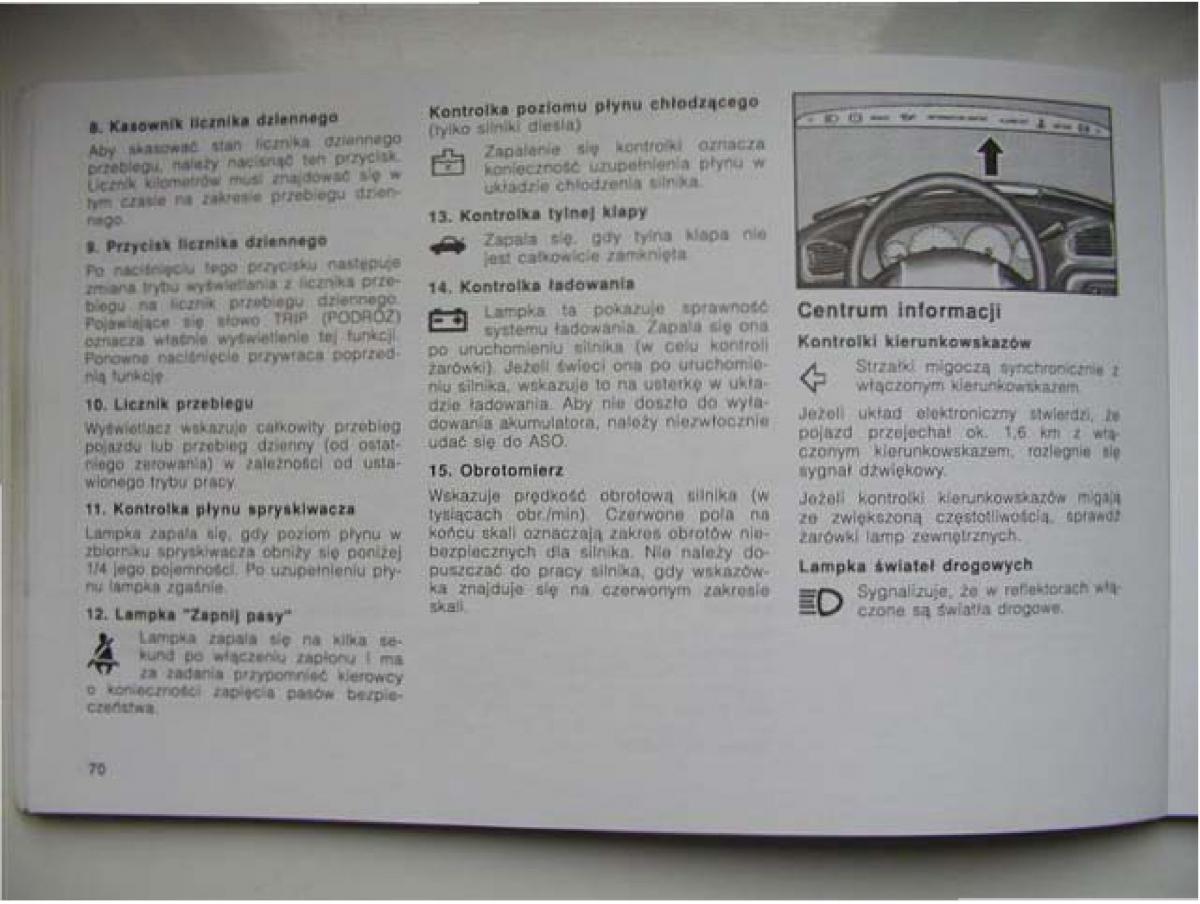 Chrysler Voyager Caravan III 3 instrukcja obslugi / page 71