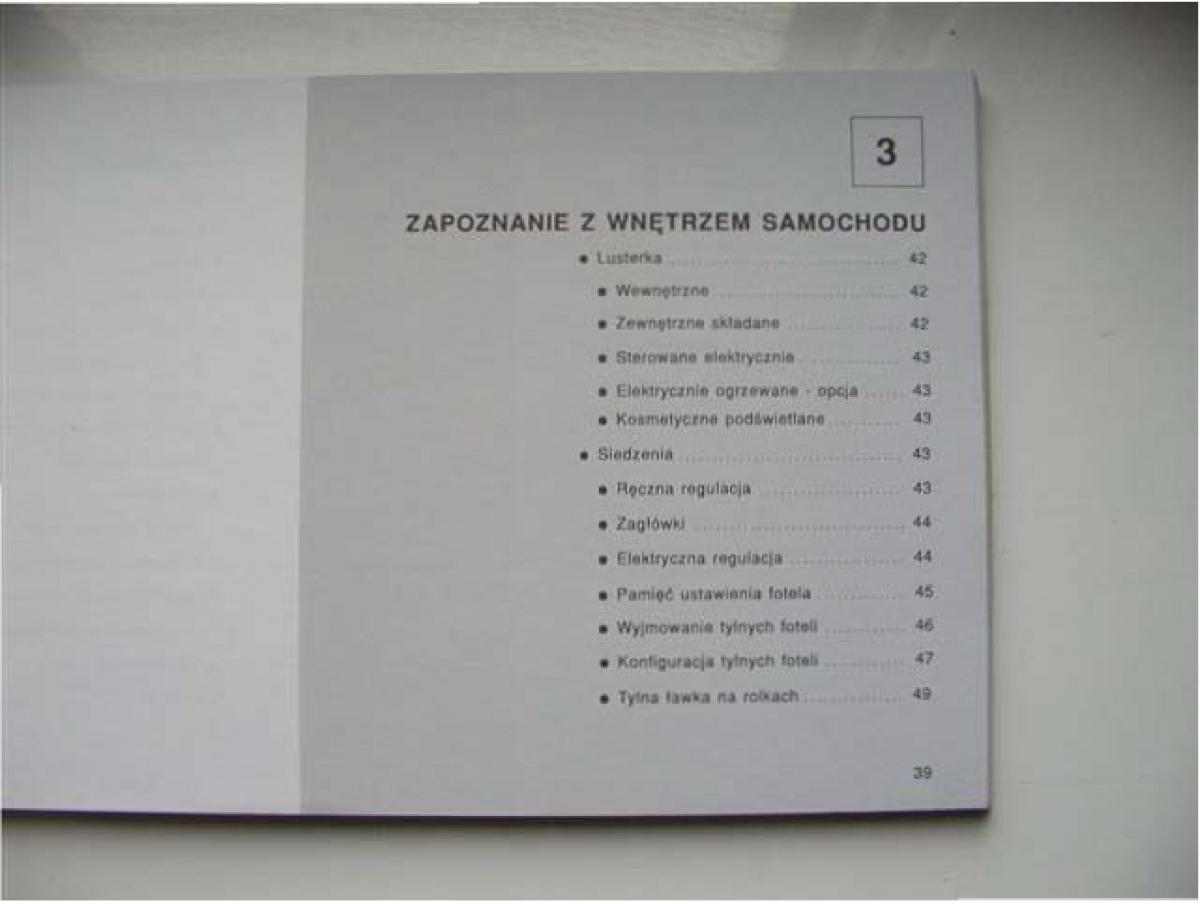 Chrysler Voyager Caravan III 3 instrukcja obslugi / page 40