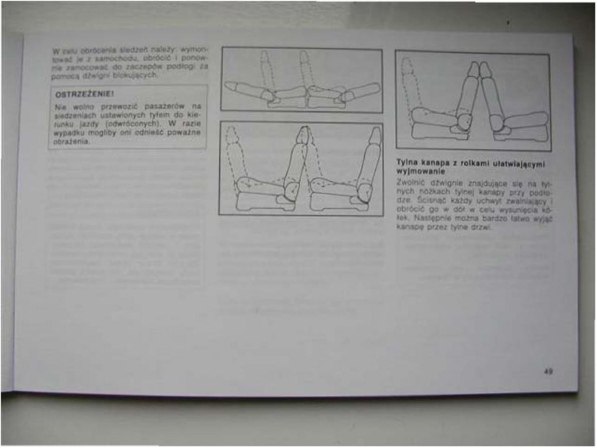 Chrysler Voyager Caravan III 3 instrukcja obslugi / page 50