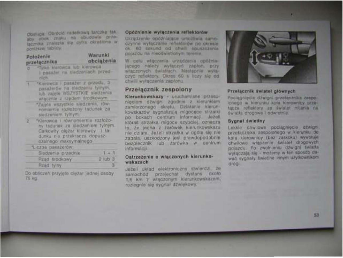 Chrysler Voyager Caravan III 3 instrukcja obslugi / page 54