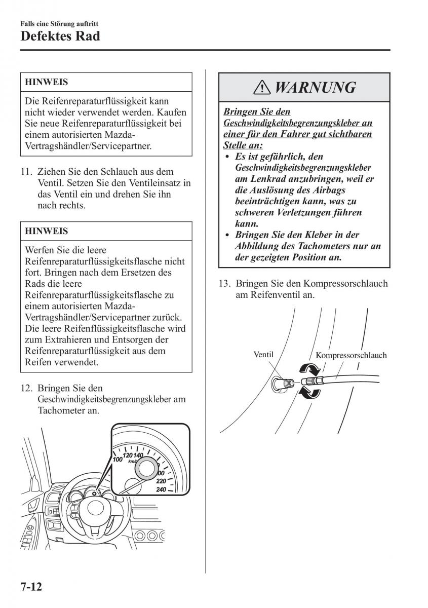 Mazda CX 5 Handbuch / page 552