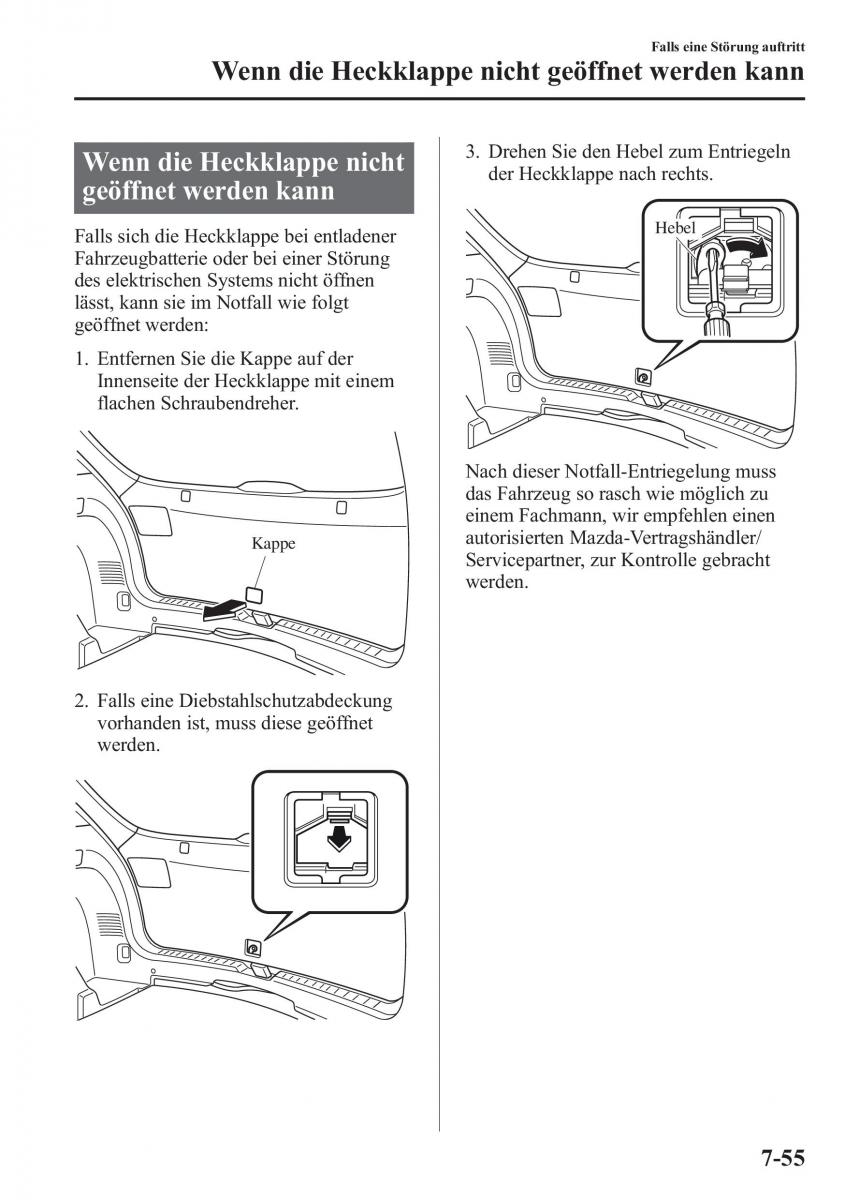 manual Mazda CX 5 Mazda CX 5 Handbuch / page 595