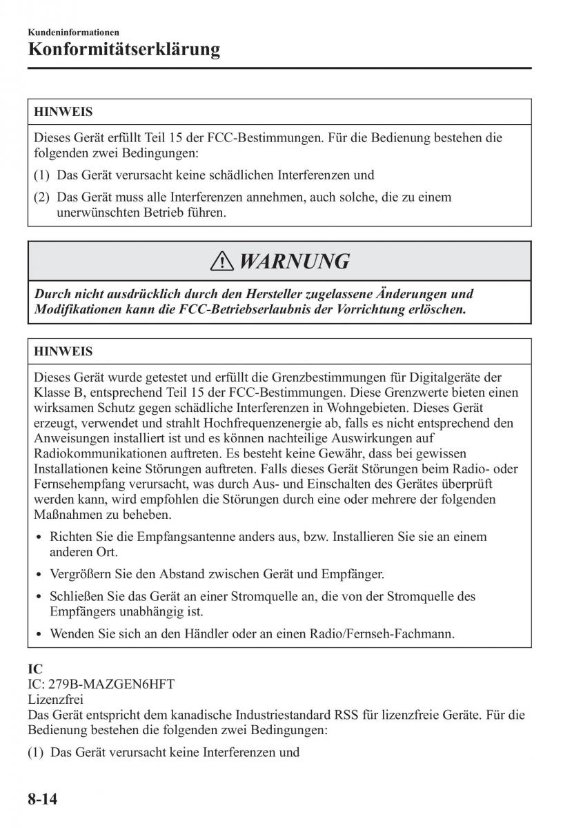 manual Mazda CX 5 Mazda CX 5 Handbuch / page 610