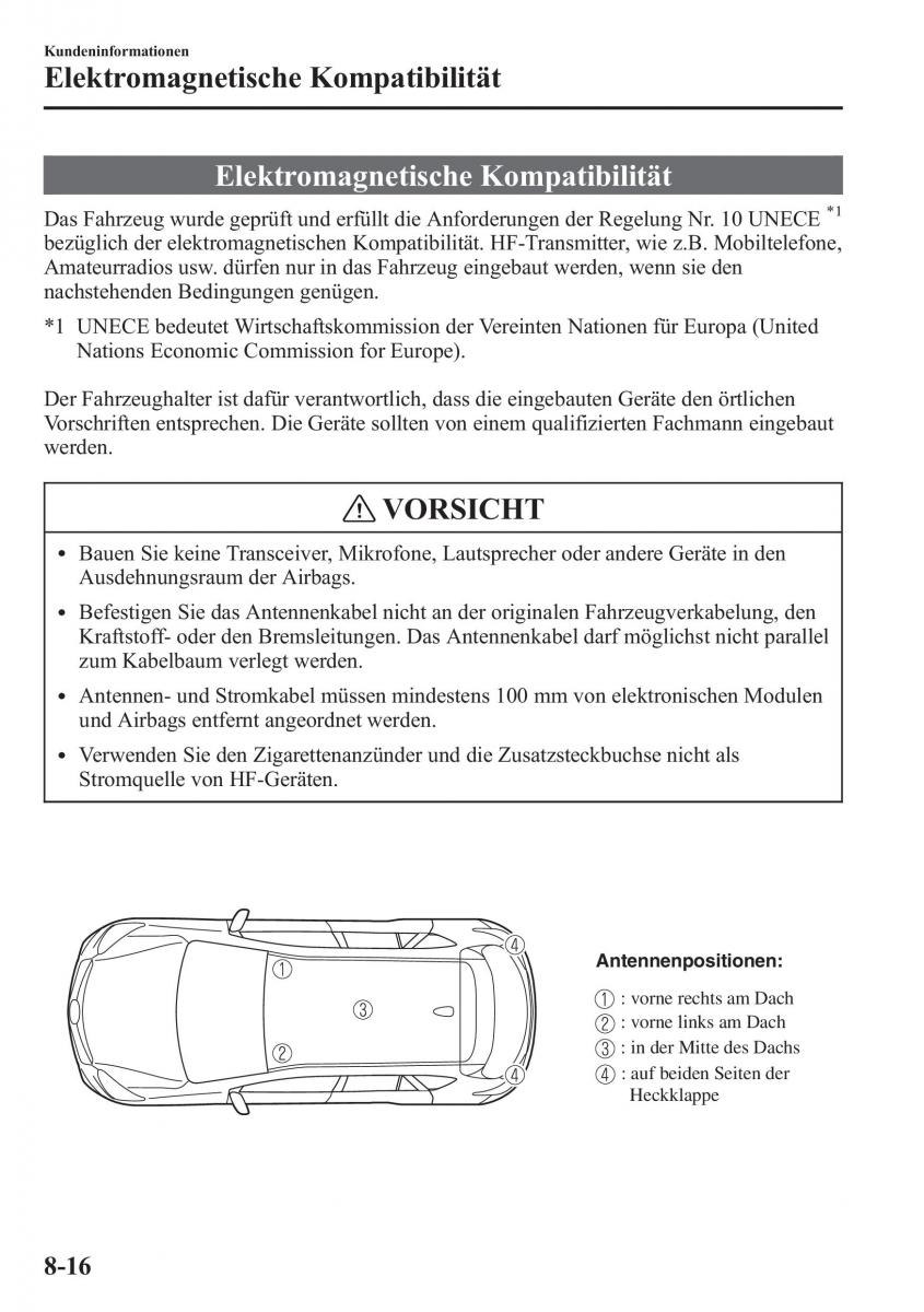 manual Mazda CX 5 Mazda CX 5 Handbuch / page 612