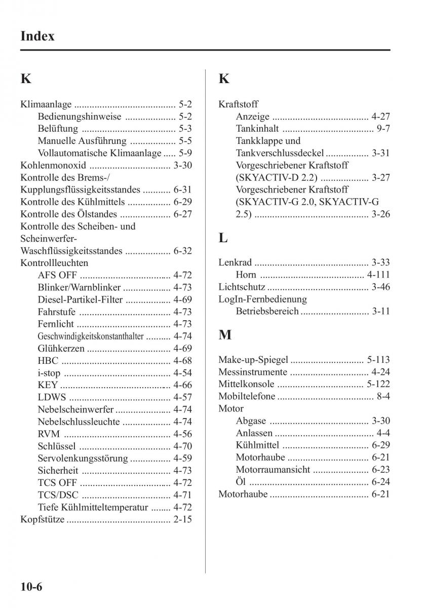 manual Mazda CX 5 Mazda CX 5 Handbuch / page 638