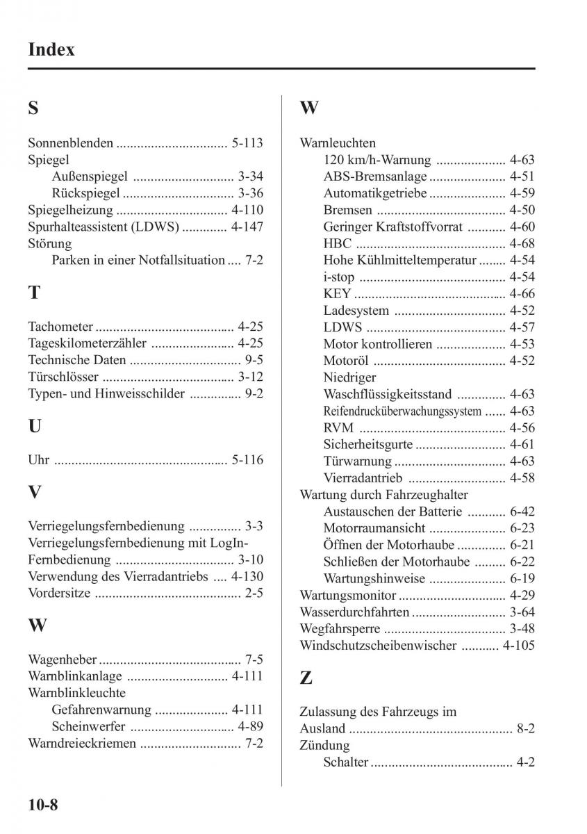 manual Mazda CX 5 Mazda CX 5 Handbuch / page 640