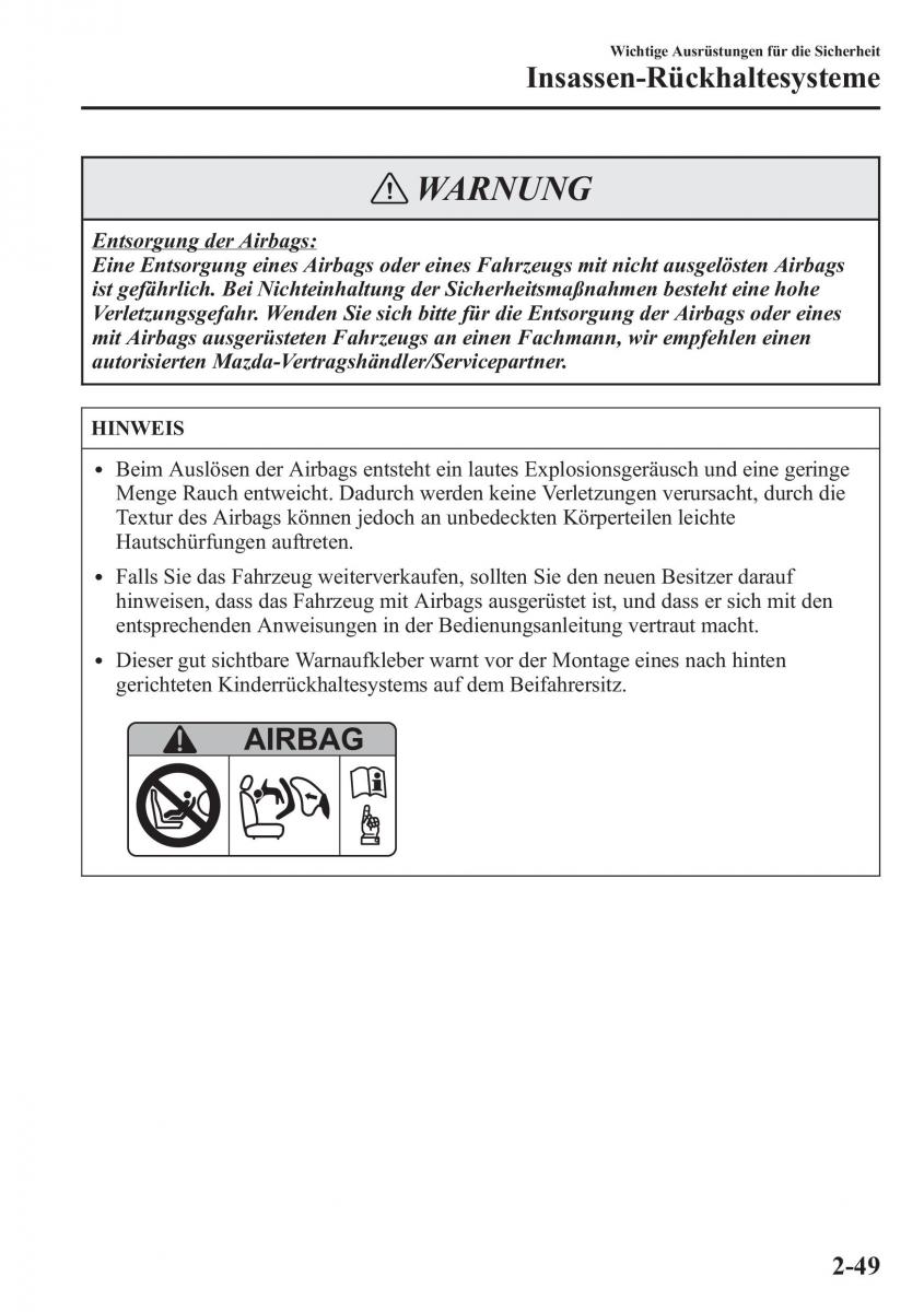 manual Mazda CX 5 Mazda CX 5 Handbuch / page 65