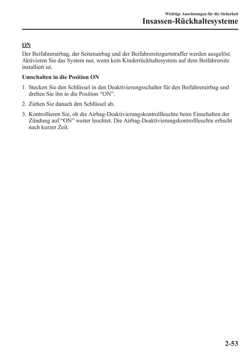 manual Mazda CX 5 Mazda CX 5 Handbuch / page 69