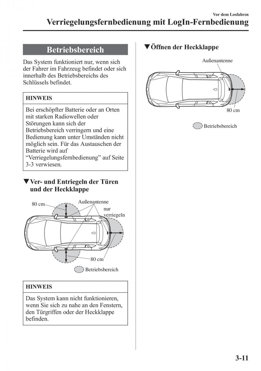 manual Mazda CX 5 Mazda CX 5 Handbuch / page 87