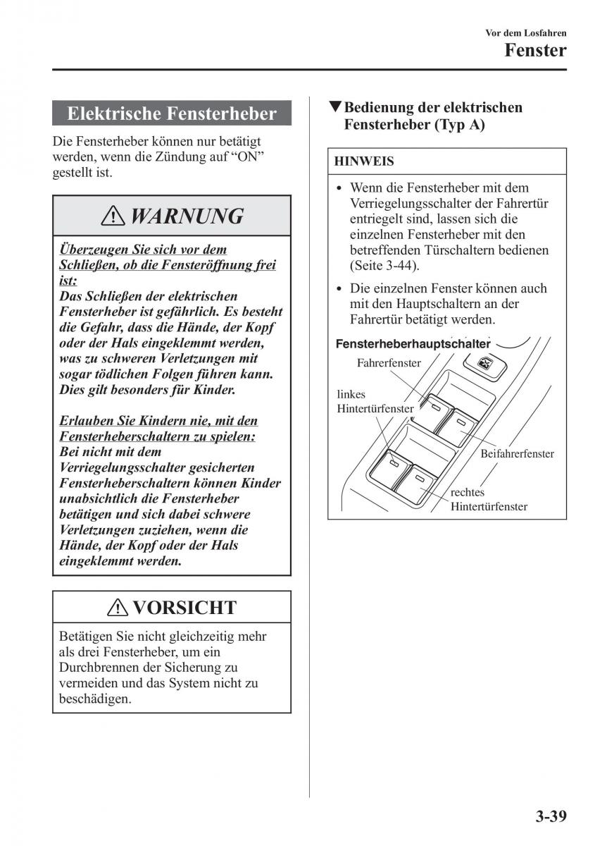 manual Mazda CX 5 Mazda CX 5 Handbuch / page 115