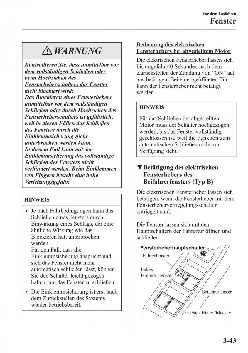 manual Mazda CX 5 Mazda CX 5 Handbuch / page 119