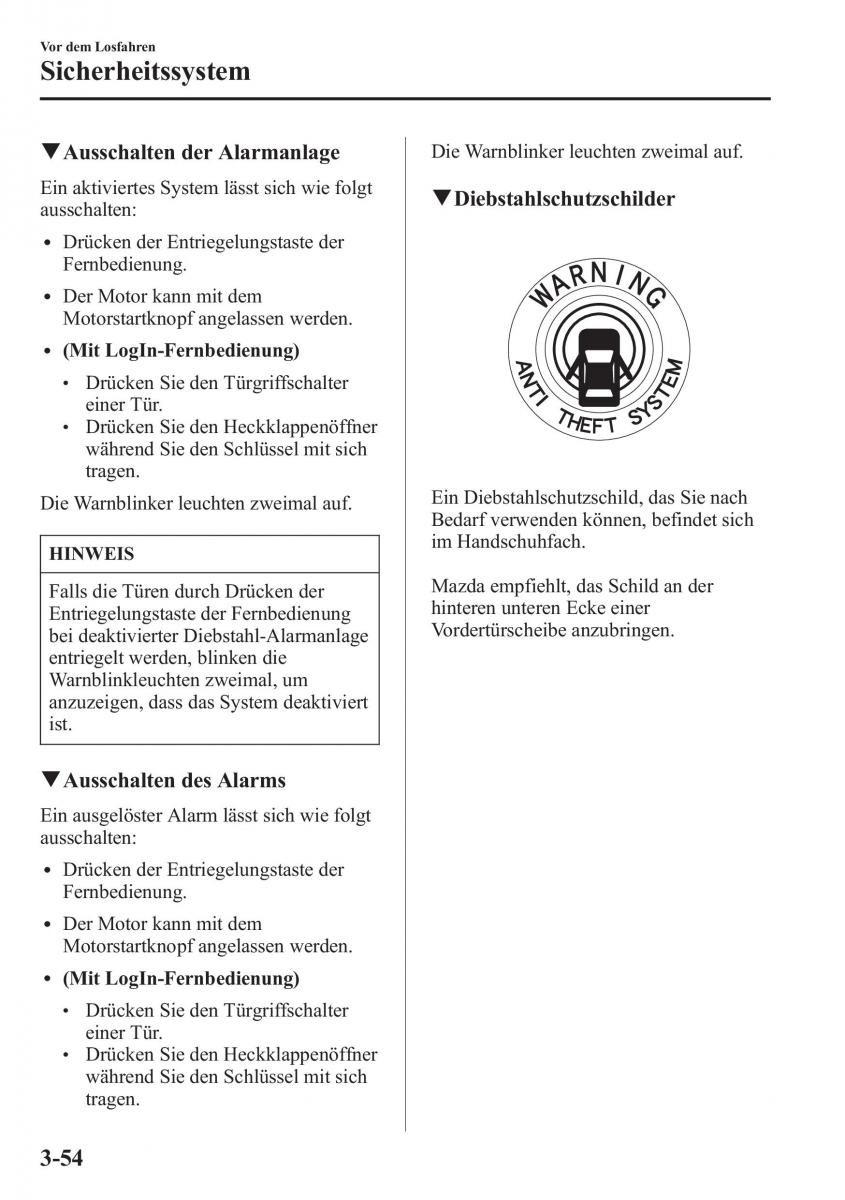 manual Mazda CX 5 Mazda CX 5 Handbuch / page 130