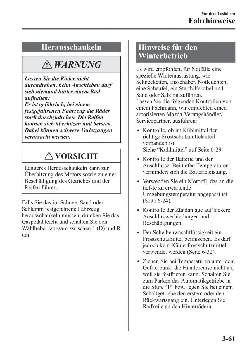 manual Mazda CX 5 Mazda CX 5 Handbuch / page 137