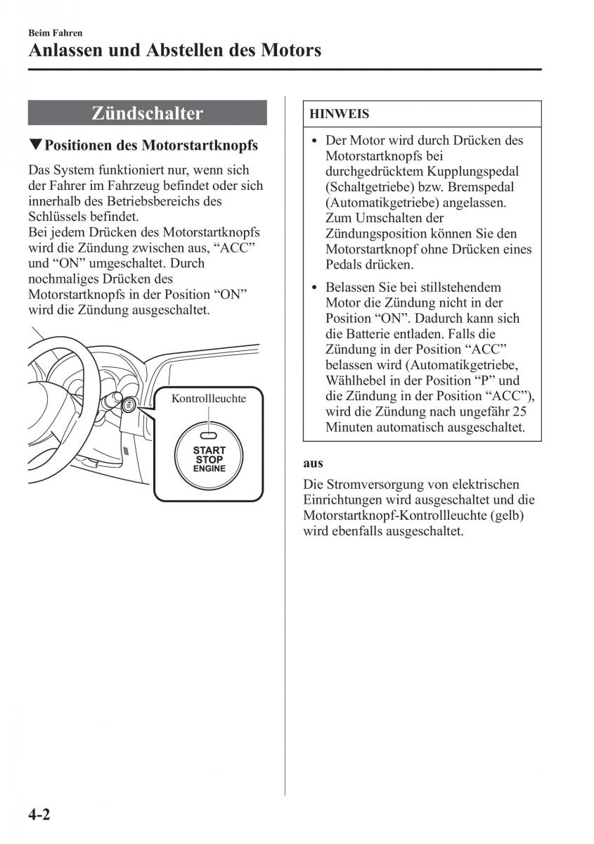 manual Mazda CX 5 Mazda CX 5 Handbuch / page 152