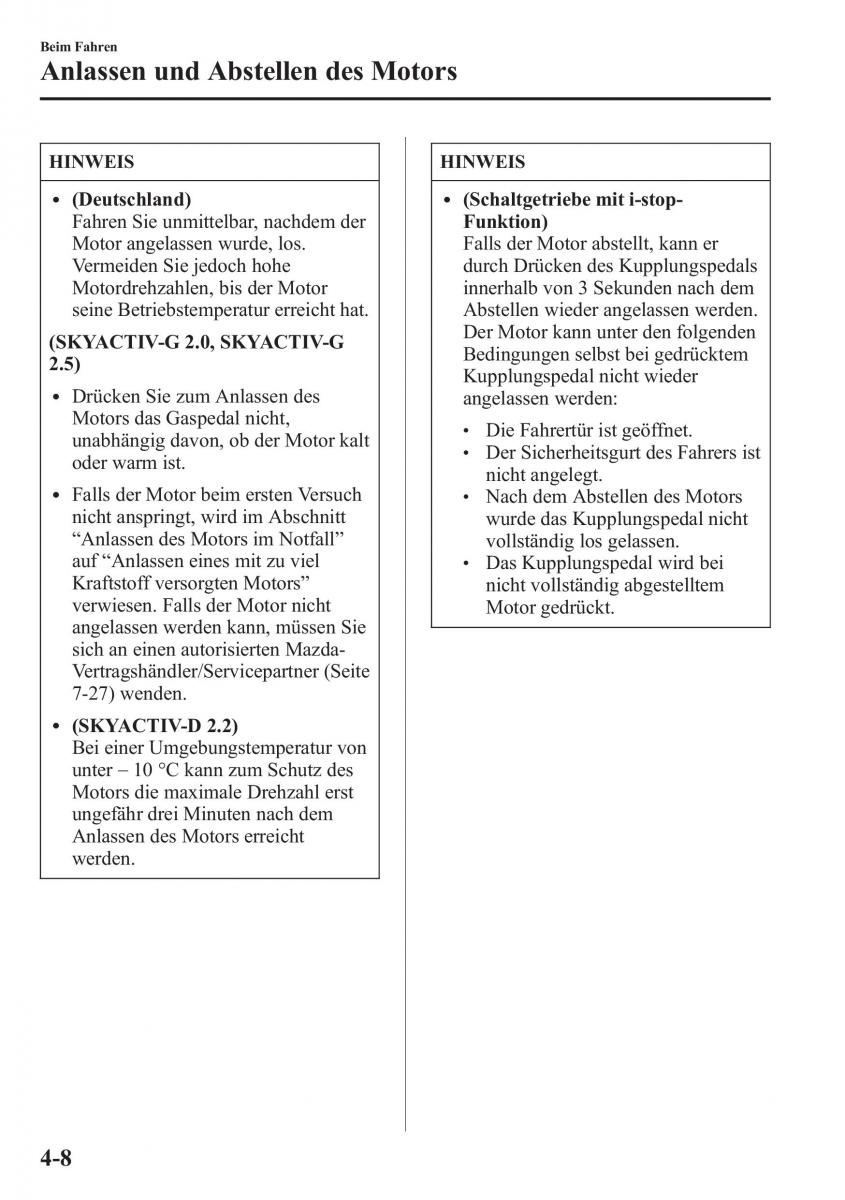 manual Mazda CX 5 Mazda CX 5 Handbuch / page 158