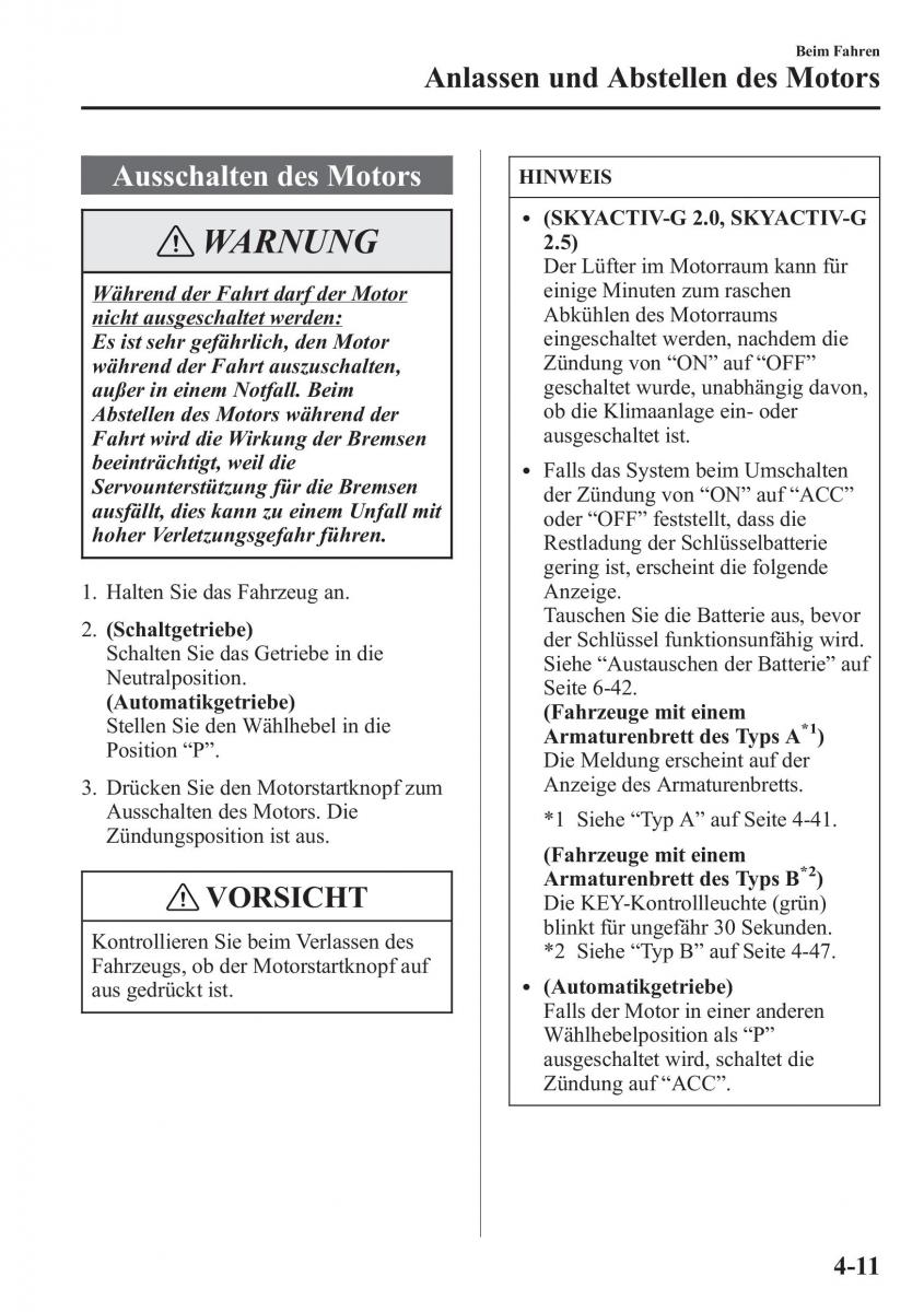 manual Mazda CX 5 Mazda CX 5 Handbuch / page 161