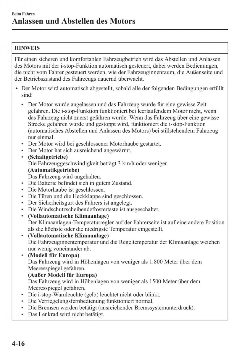 manual Mazda CX 5 Mazda CX 5 Handbuch / page 166